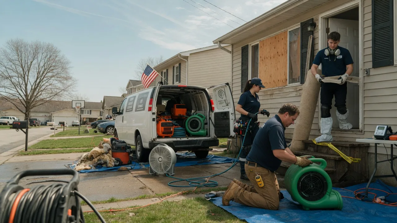 Water Damage Restoration in Pine Apple, AL near me